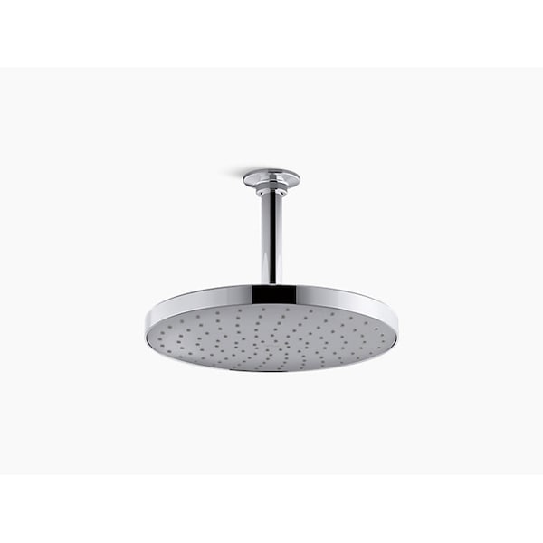 Rainhead, Polished Chrome, Ceiling or Wall